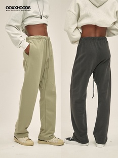 男 直筒宽松潮牌垂坠感FOG运动长裤 2025美式 高街情侣百搭休闲卫裤