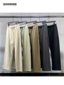 直筒OS宽松潮牌垂坠感FOG运动长裤 2023美式 高街KANYE侃爷休闲卫裤