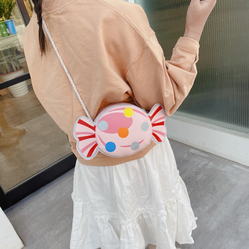 儿童包女新款单肩包婴幼娃娃可爱糖果迷你斜挎包潮男童小孩包宝宝