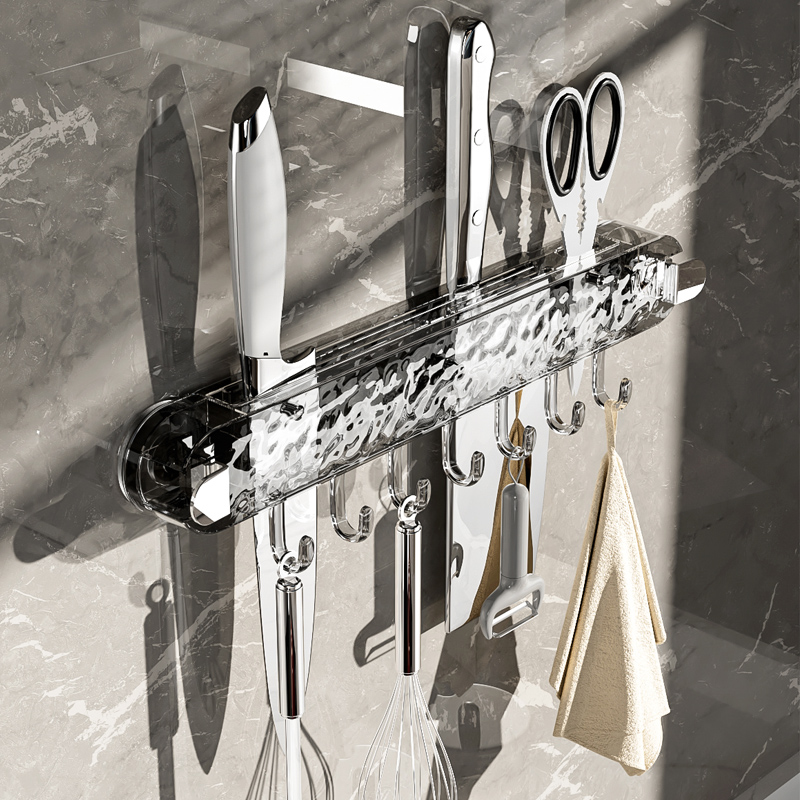 吸盘波纹刀架置物架2024新款壁挂