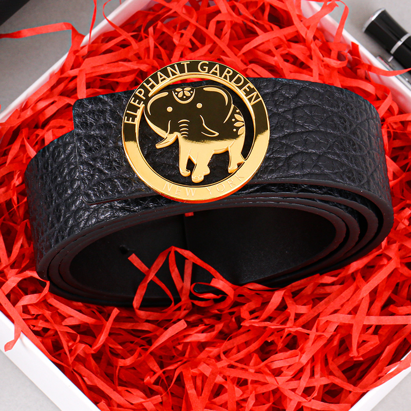 大象花园男士ins年轻人百搭皮带