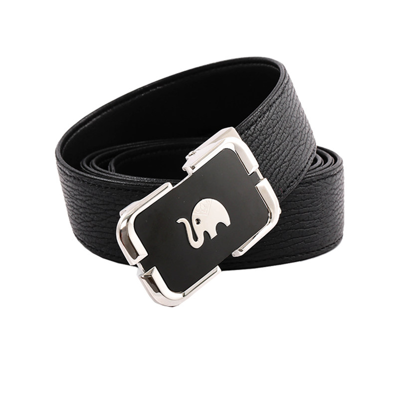 大象花园男士时尚青年自动扣皮带