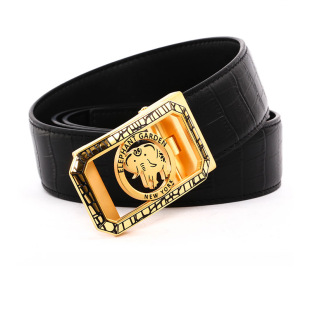 男款 高端品牌高档品牌 男式 大象花园牛皮自动扣真皮皮带男腰带男士