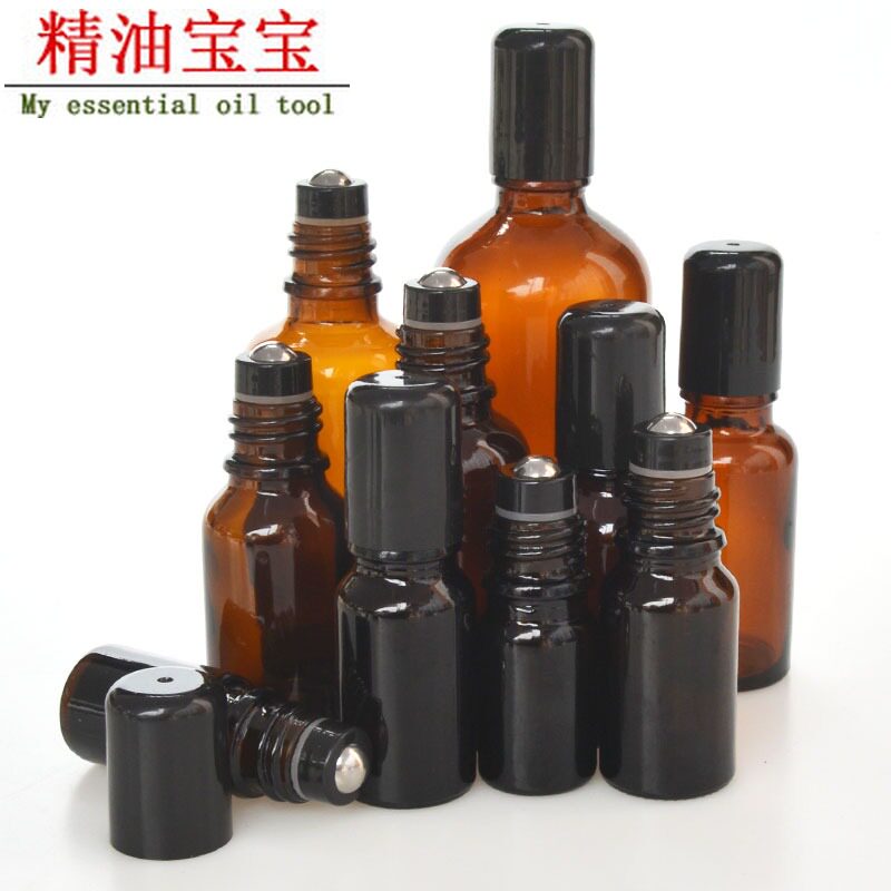 高档大容量棕厚加色按璃香水瓶图片