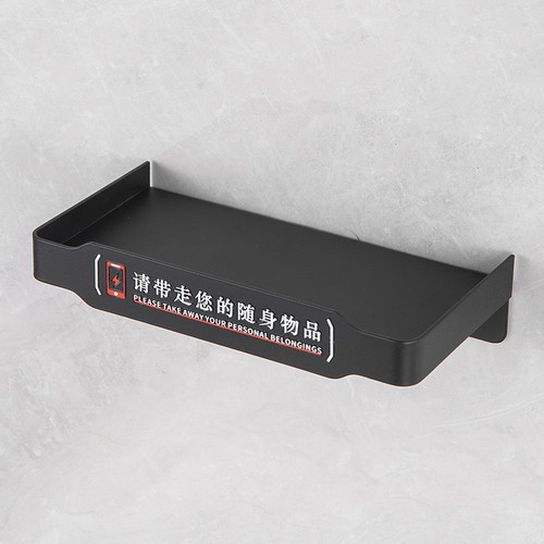 工程款不锈钢卫生间手机架酒店置物架洗手间隔板公卫桌球室放手机