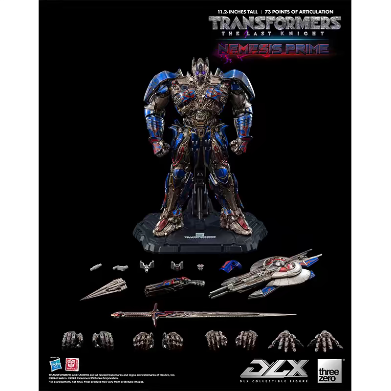 threezero 3A DLX变形金刚5暗黑版骑士擎天柱 可动模型 现货图片