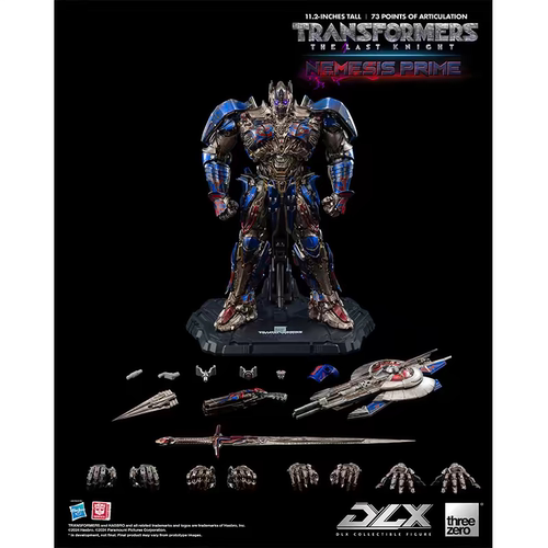 threezero 3A DLX变形金刚5暗黑版骑士擎天柱 可动模型 现货