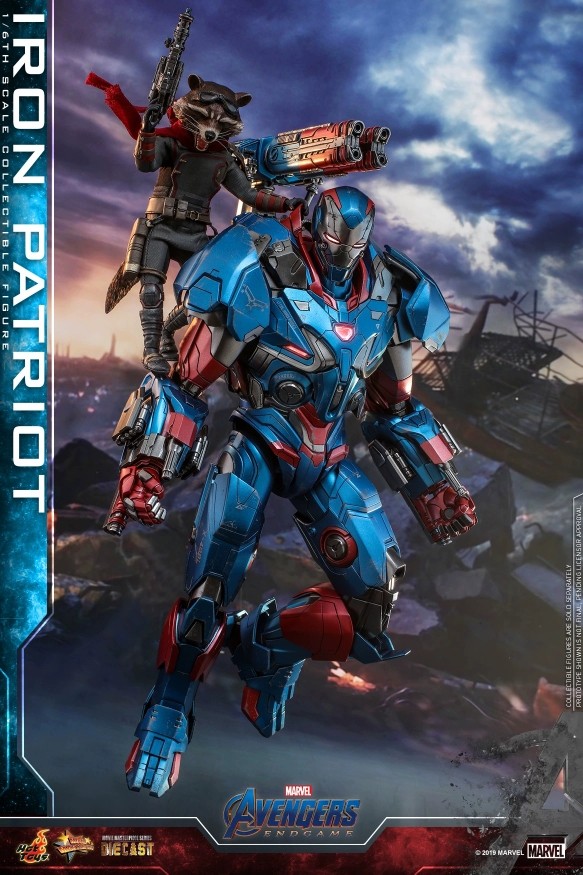 【全新现货】HotToys HT 1/6 MMS547战争机器 合金 钢铁爱国者2.0