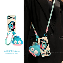 lizardhill 可爱小丑鱼适用苹果16手机壳新款斜挎背带零钱包iphone15promax女14超火13pro超好看12挂绳11新品
