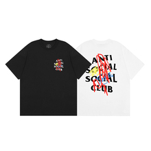 ASSC xMMJ联名彩色涂鸦LOGO限定款2024青少年同款短袖T恤衫