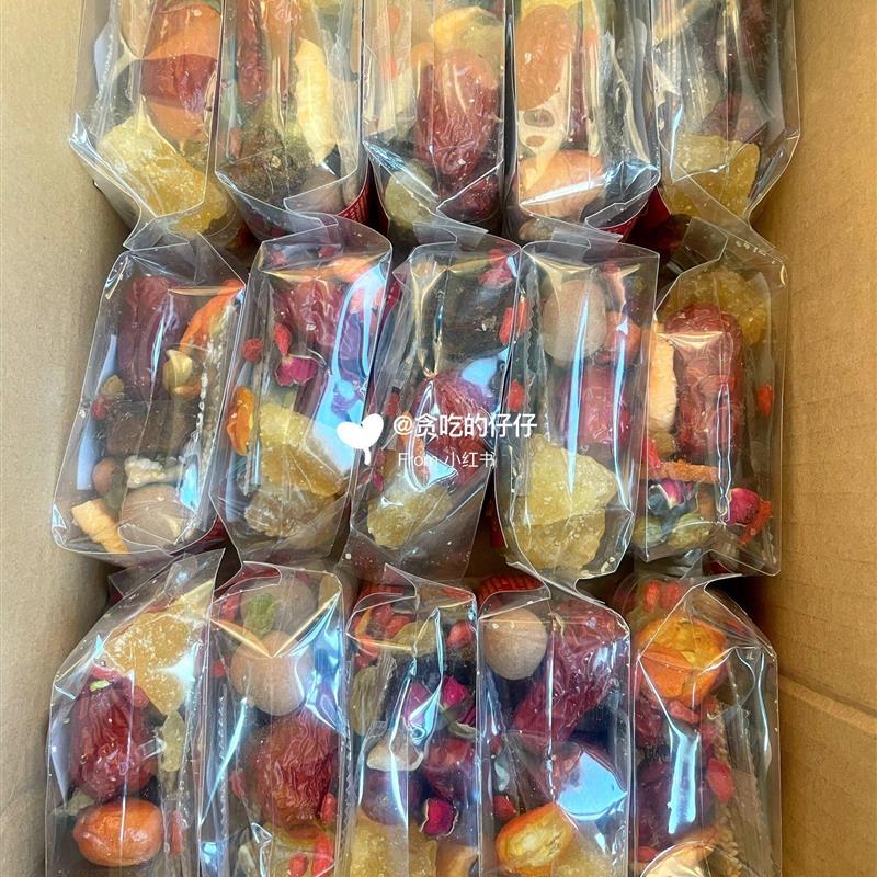 *托思路八宝茶宁夏特产手工私人八宝茶盖碗茶玫瑰酱花茶三杯台湾/