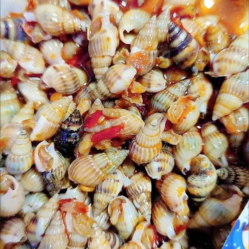 *辣海瓜子海螺丝即食海鲜网红零食下酒菜辣味小吃熟食上班族美食/
