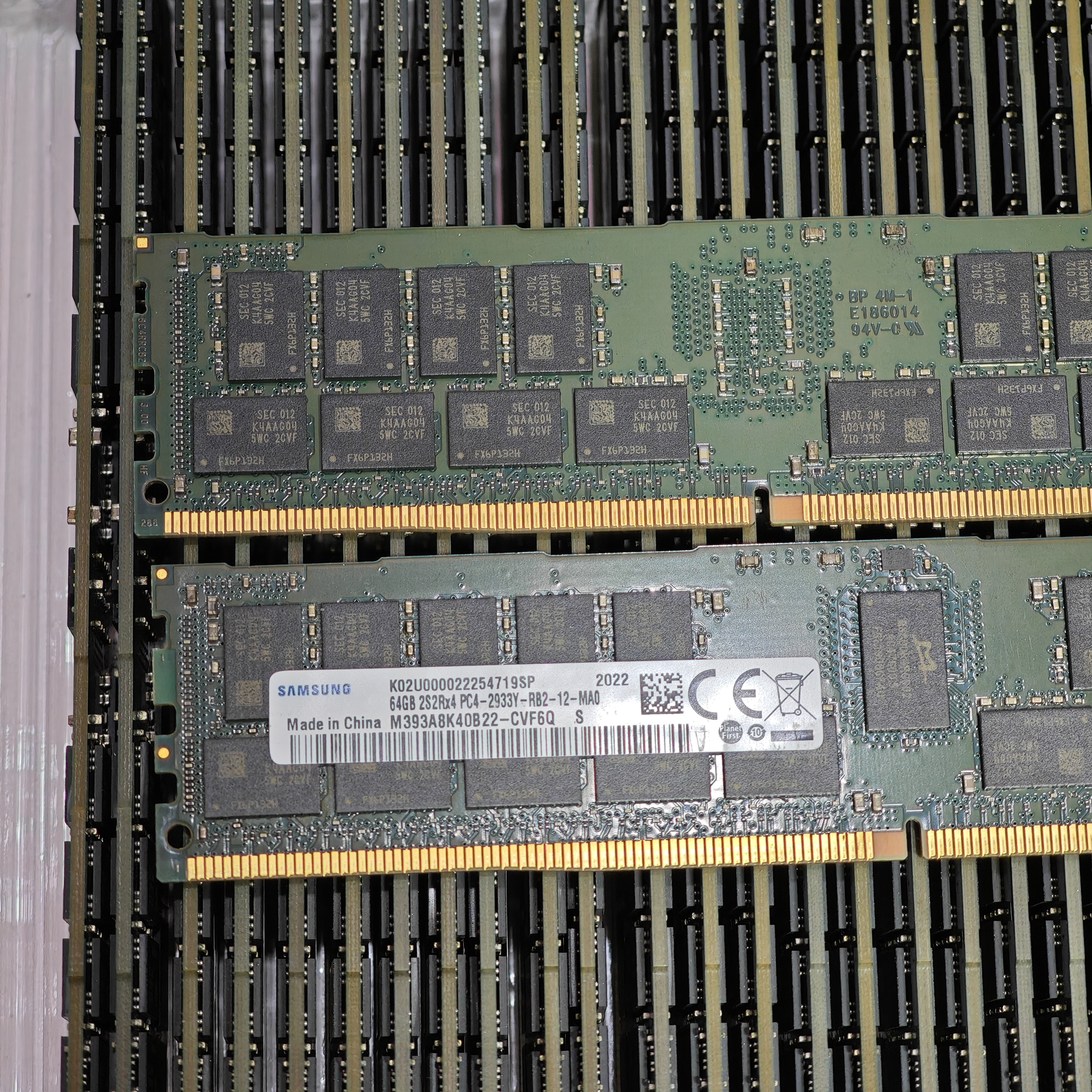 拆机 64G DDR4 2933 三星 2933mhz服务器内存条REG ECC RECC