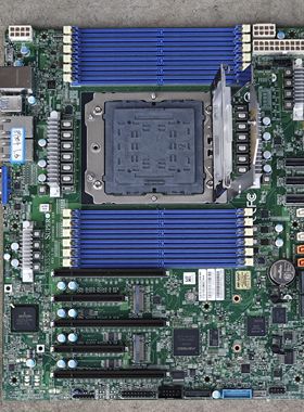 拆机成色新在保 超微H13SSL-N服务器主板 EPYC 9004单路处理器