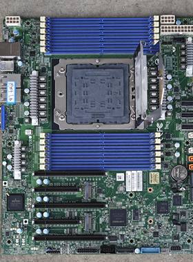 拆机 超微H13SSL-N服务器主板 EPYC 9004 9005 单路处理器 2.0