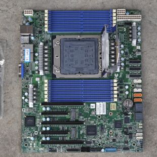EPYC N服务器主板 9004 9005 2.0 拆机 单路处理器 超微H13SSL