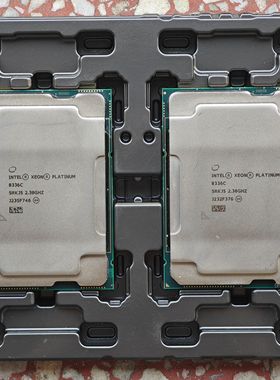拆机 intel platinum 铂金 8336C 4189 低功耗cpu 关联8350c