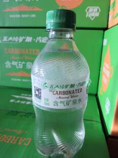包邮 20瓶 药泉366ml 五大连池火山冷矿泉含气泡泉水整箱装
