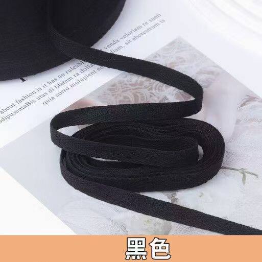 1厘米黑色人字纹织带手工diy材料图片