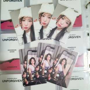 现货宫胁咲良Sakura猫猫樱 手机樱 LESSERAFIM炽正规一电子专小卡