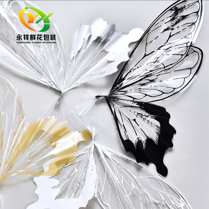 opp防水鲜花包装纸美啦