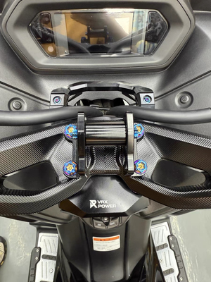 适用于雅马哈xmax300改装WDD拓展支架 vrx裸把专用手机拓展支架