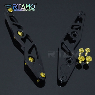 适用于雅马哈Xmax300改装瑞莫钛合金风挡螺丝 铝合金风挡支架