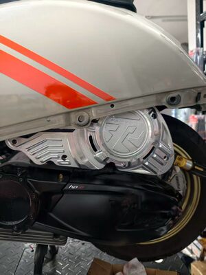 适用于vespa gts300 gtv 300 310改装 空滤盖 铝合金空滤芯盖