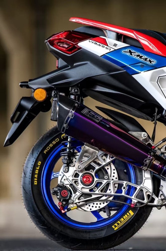 适用于雅马哈Xmax300改装vrx后挡泥板 后泥瓦 后轮内挡泥板