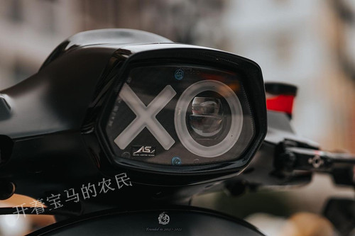 适用于vespa150 冲刺改装台湾正品视觉鲨 AS大灯 XO大灯总成 led
