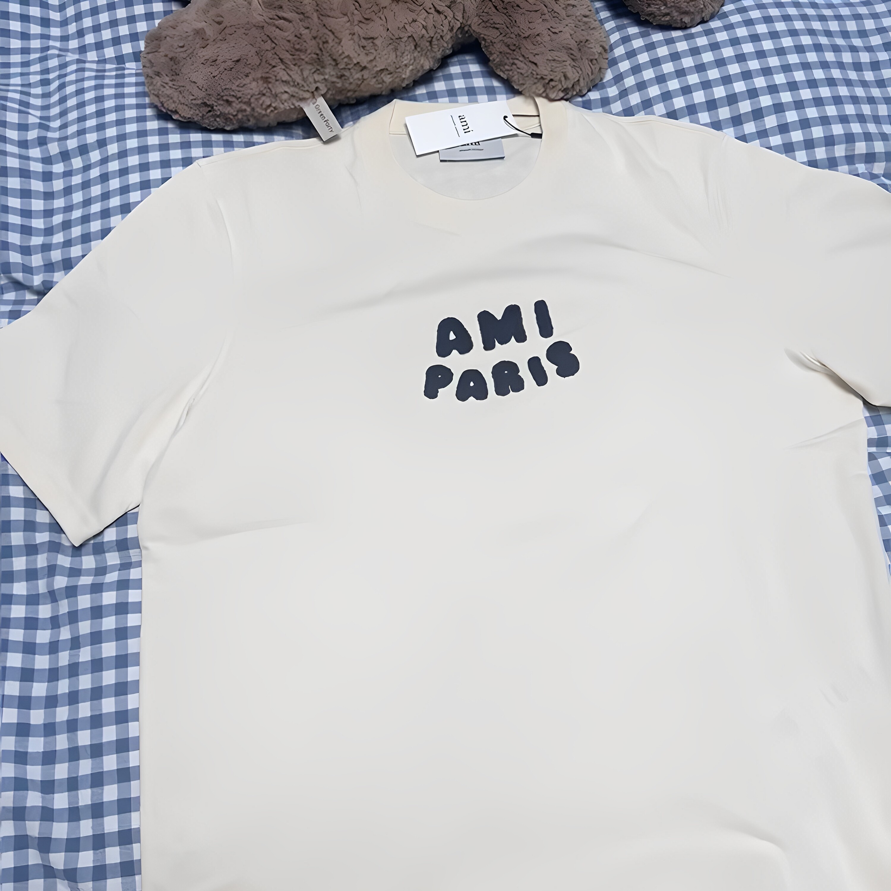 thumbnail for Large size fat mm top mid-length summer 300 pounds niche shirt 2025 new T-shirt women's short sleeves loose and slim