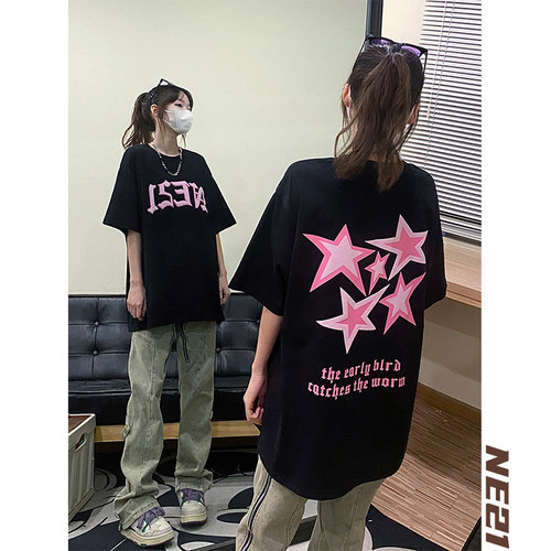 胖mm加大码女装t恤宽松显瘦