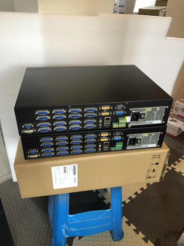 现货海康威视二手充新DS-6416HD-T视频解码器16路H.264编码