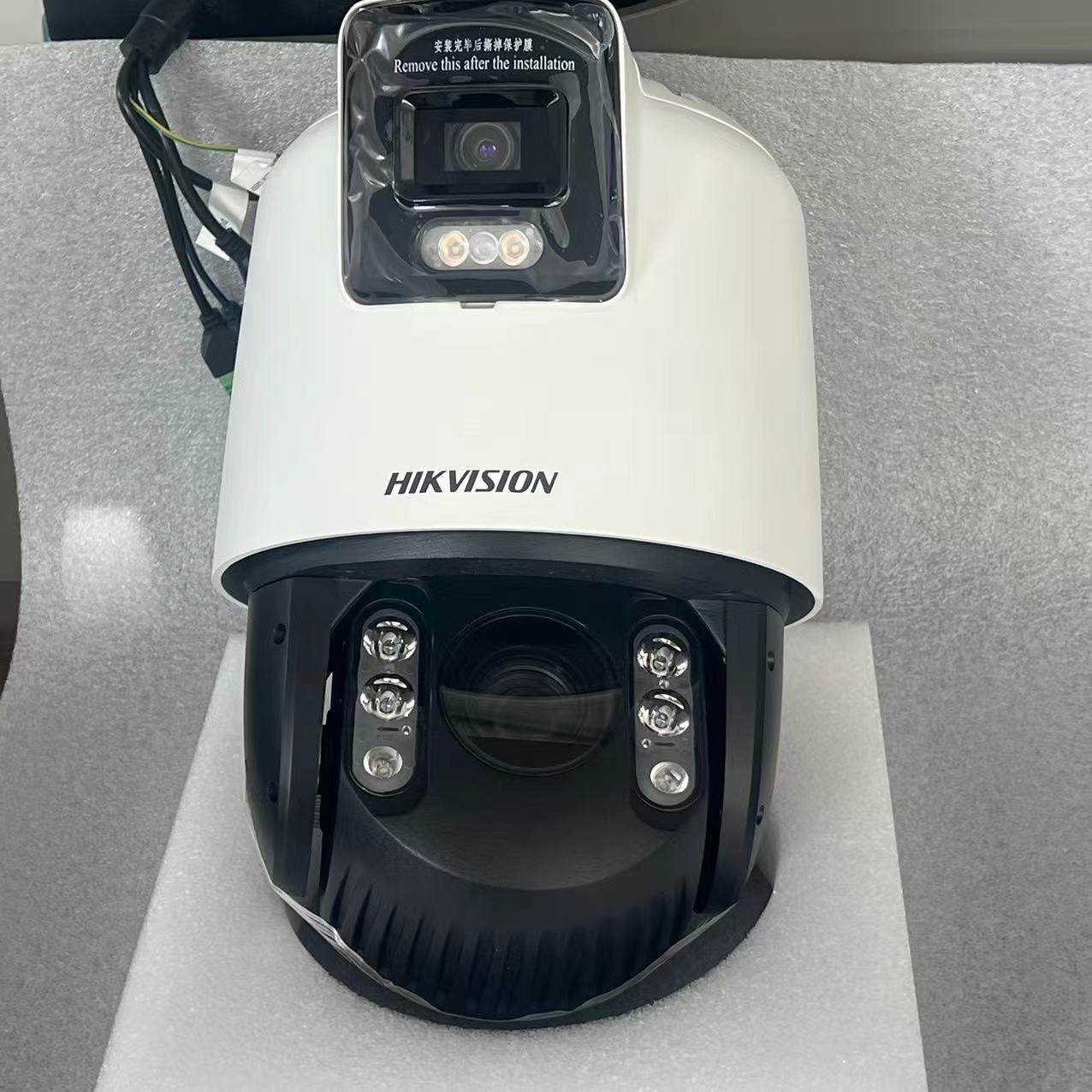 海康威视400万双目全新球机