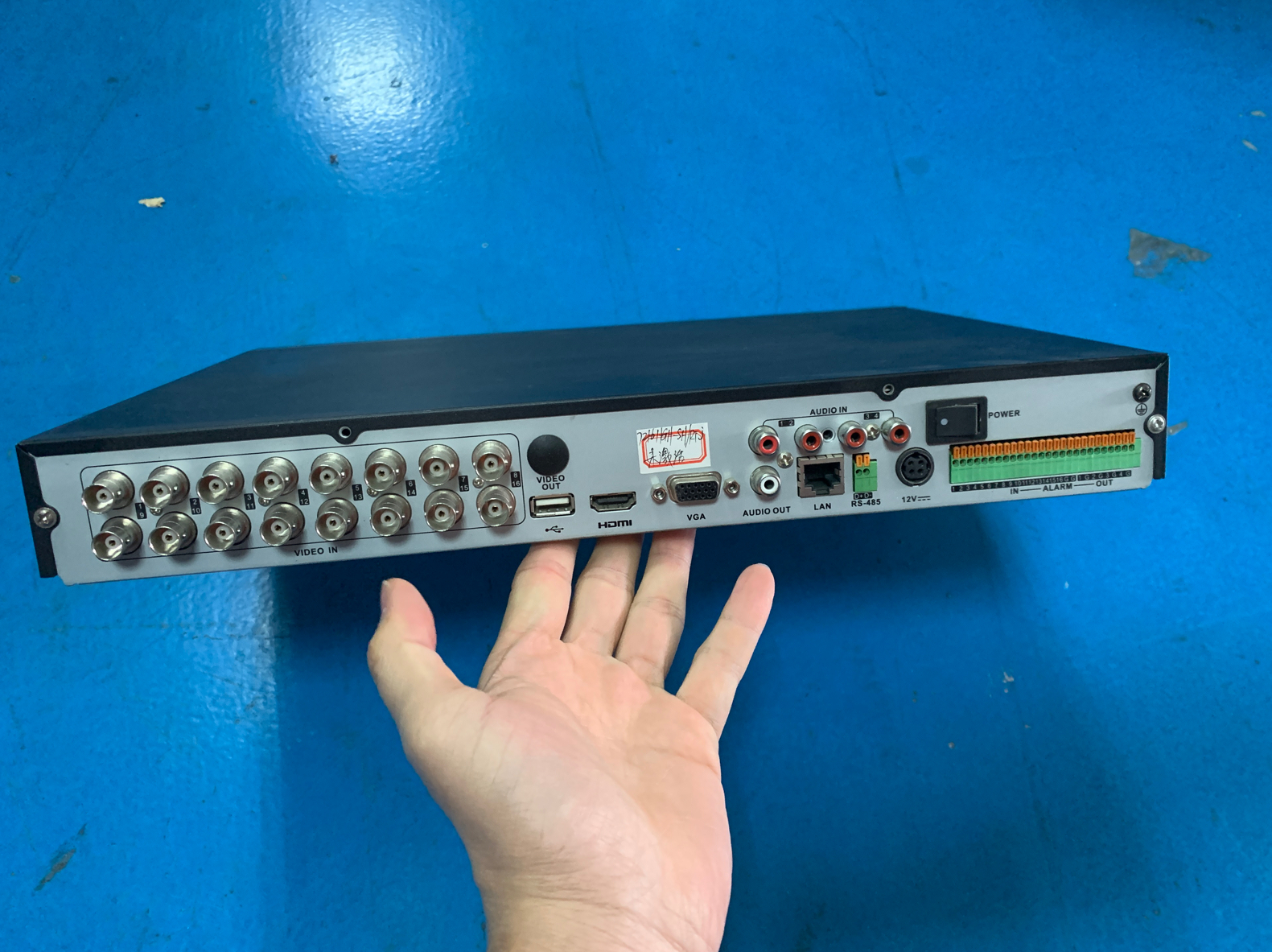 海康威视16路2盘位DS-7816HGH-SH 模拟同轴网络混合录像机7216HGH