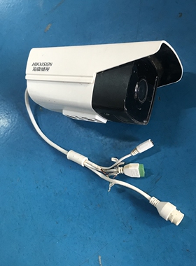 二手海康威视DS-2CD2T20FD-I5S网络音频3T25FD-I5S枪机摄像机50米