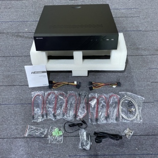 全新现货海康威视8盘位4K高清监控主机 DS-8832N-R8 DS-8864N-R8