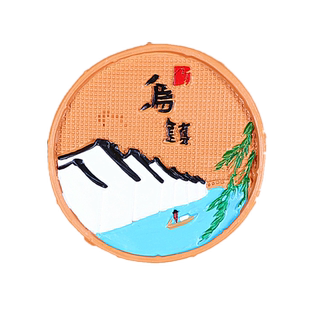 旅游冰箱贴立体磁贴昆明武汉乌镇西双版纳凤凰平遥古城泰山装饰品