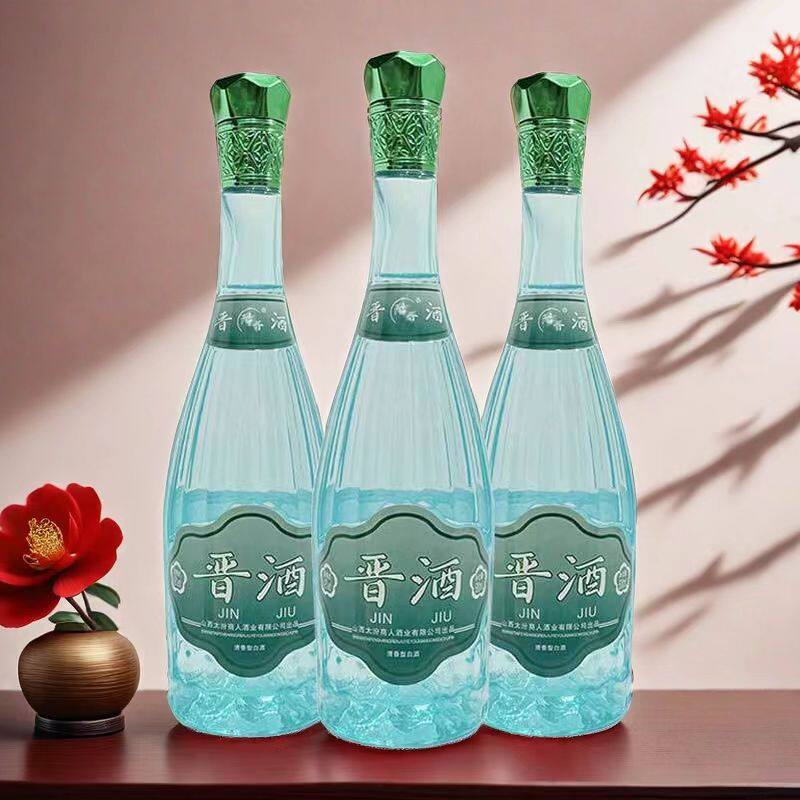 山西晋酒清香型白酒纯粮酒42度500ml送礼宴请聚会小酌优质口粮酒