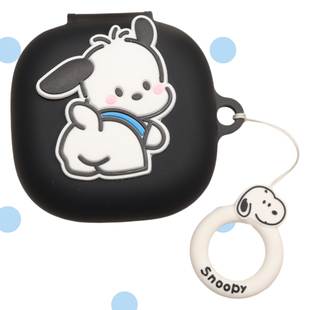 Air蓝牙耳机保护套T511可爱情侣卡通舒适圈OpenFit2 T920 T921 T910软壳 OpenFit 适用于Shokz韶音OpenFit