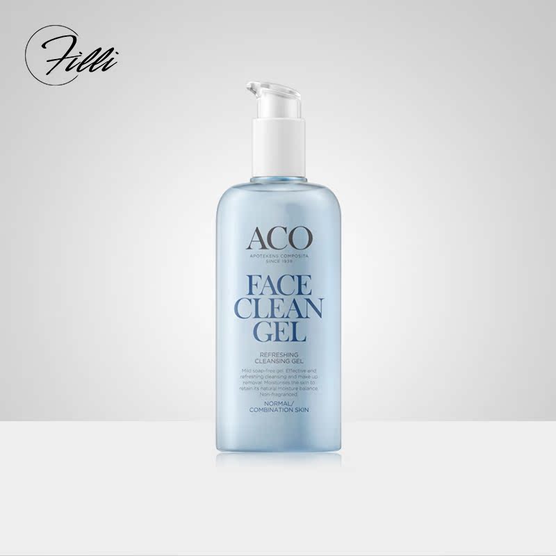 瑞典 ACO Face Clean Gel清爽洁面啫喱洗中性/混合皮肤直邮在类目 美容护肤/美体/精油, 洁面中 - 来自Buy2taobao.com提供专业的淘宝代购服务