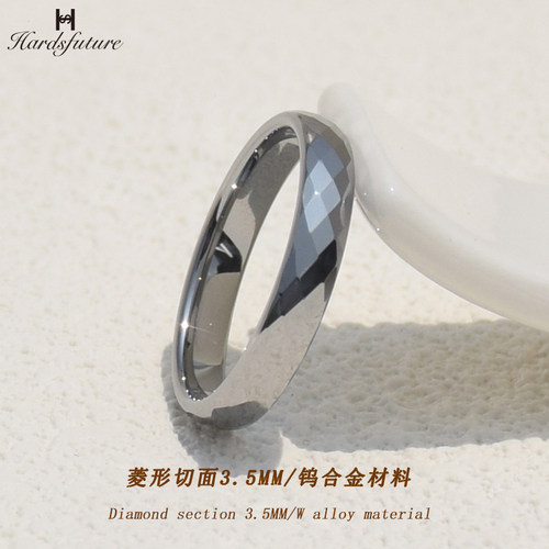 哈氏菲爵男女钨金原创钨金戒指