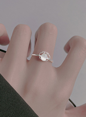 小张的故事S925银中国风如意戒指