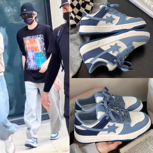 马嘉祺刘耀文宋亚轩同款鞋子紫色