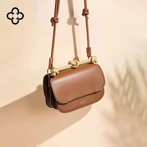 Сумка через плечо, оригинальная дизайнерская сумка на одно плечо, коллекция 2023, из натуральной кожи