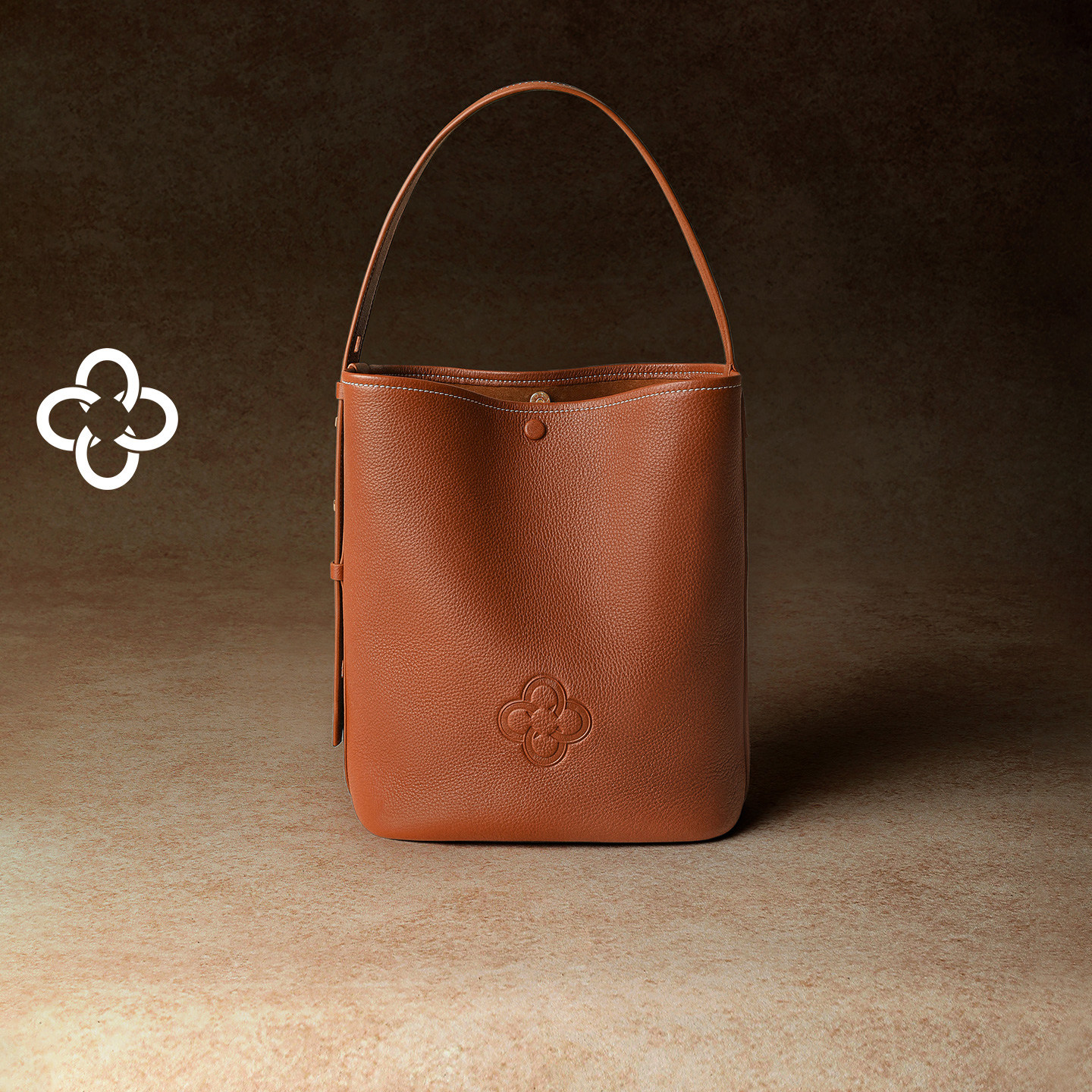 【意大利进口真鹿皮】卡思乐大号水桶包复古棕色大容量单肩手提包,箱包皮具/热销女包/男包,水桶包,淘宝优惠券,粉丝福利购,淘宝优惠卷