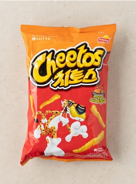 韩国直发Cheetos奇多烤肉原味甜辣两种味道超好吃164g/袋休闲零食