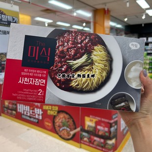 韩国直发HARIM江原道匠人高端盖浇面韩式风味拌面拉面270*2袋/盒