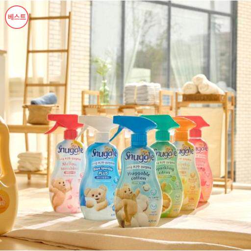 韩国直发olive young除味喷雾衣服持久留香Snuggle小熊品牌