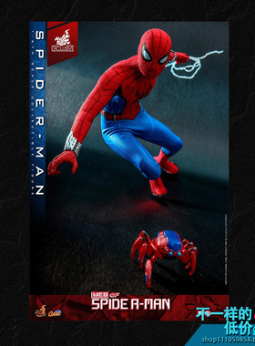 CMS010 HOTTOYS 1/6蜘蛛侠的罗网 蜘蛛侠W.E.B. 全球工程旅限定版